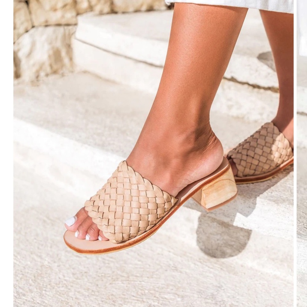 LIBERTE LEATHER MULE